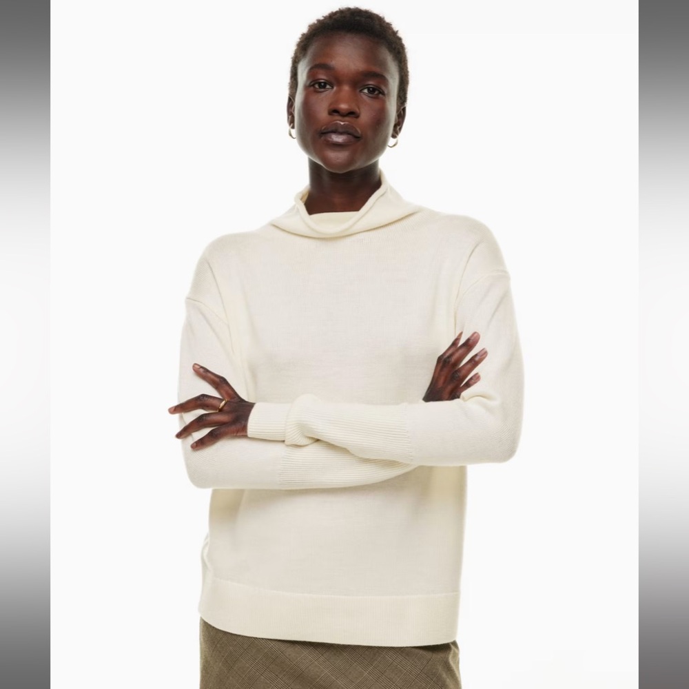 Aritizia Wilfred XS Merino Wool Cyprie Sweater
